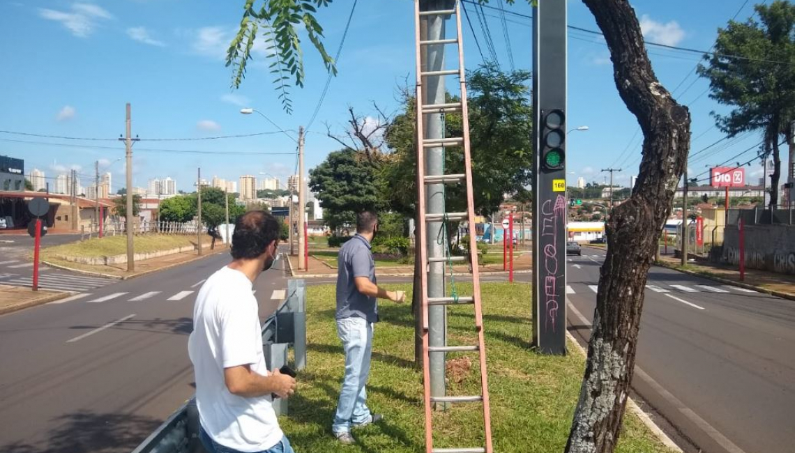 Ipem-SP verifica radar na Avenida Padre José de Anchieta em Araraquara